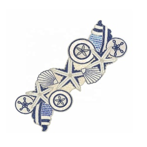 Chemin de table en verre perlé de haute qualité, sous-assiette, chemin de table pour salle à manger, chemin de table en verre perlé pour salon, décoration d'accent pour la maison - Product Image 1