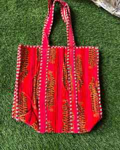 Velvet Quilted Bohemian Vintage <b>Lady</b> Fashion Shoulder Tote <b>Bag</b> Canvas Lining Zipper Closure Lightweight Shopping Winter Summer - Product Image 6