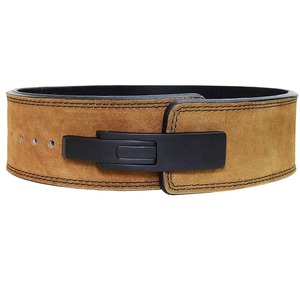 Ceinture de musculation en néoprène et cuir véritable de 13 mm d'épaisseur pour la musculation, la gym et l'entraînement, avec logo personnalisable - Product Image 4