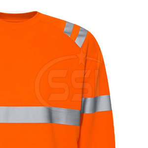 Sweat-shirt de sécurité et de confort, vêtements de travail industriels, matériau durable pour la construction et les opérations sur le terrain - Product Image 2