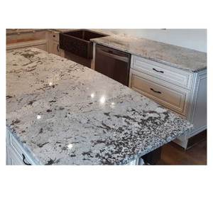 Dalles de sol et dalles de comptoir en granit blanc d'Alaska, pierre naturelle pour applications de construction intérieures et extérieures - Product Image 3