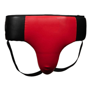 Nouvel Arrivage 2026 – Protection Inguinale de Boxe pour Adulte en Cuir PU Haute Densité, Respirante, Taille Élastique, Conception Personnalisable, Étiquette de Haute Qualité - Product Image 1