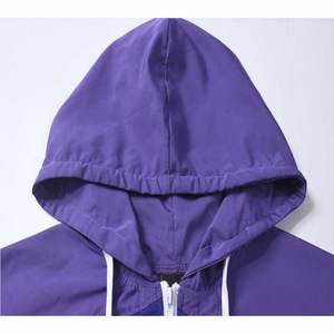 Chaqueta Cortavientos Deportiva Personalizada, Ligera, Impermeable, con Capucha, para Deportes al Aire Libre, Correr, Ciclismo, Senderismo - Product Image 3