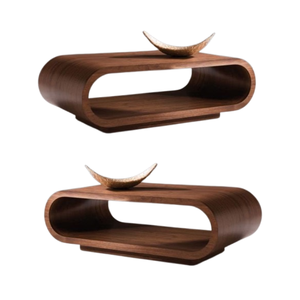 Mueble de mesa con soporte de TV de madera de teca para sala de estar con un diseño simple a la venta a un precio asequible - Product Image 6