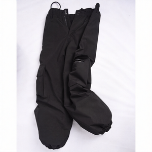 Pantalones de snowboard de esquí con logotipo reflectante personalizado de alta calidad, pantalones holgados impermeables a prueba de viento con cremallera de talla grande para hombres y mujeres - Product Image 1