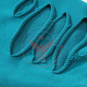 Hoodies déchirés tendance pour homme, coupe ample décontractée, en mélange de coton, pour l'hiver et l'extérieur - Product Image 5