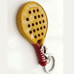 Llavero de Silicona con Forma de Raqueta de Pádel, Tamaño Personalizado, Recuerdo de Evento Deportivo, Duradero, Calidad Superior, el Mejor con Relieve 3D - Product Image 5