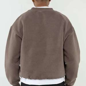 Custom Manufacturer Unisex 100% Cotton <b>Plain</b> <b>Black</b> <b>Sweatshirt</b> Fashion Winter <b>Men</b> O-Neck <b>Sweatshirts</b> - Product Image 3