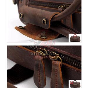 Bolsa de Viaje de Cuero de Material Duradero en Oferta, Bolsa de Viaje de Cuero Ligera Más Vendida - Product Image 6