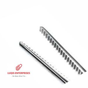 Pinze Toraciche Delicatamente Curve con Ganasce Seghettate 23,5 cm in Acciaio Inossidabile Strumento Chirurgico - Product Image 4