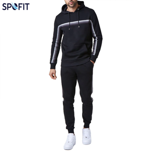 ชุดวอร์มเด็ก SPOFIT แบบ unisex ผลิตจากผ้าฝ้าย 100% ระบายอากาศได้ดี เป็นมิตรต่อสิ่งแวดล้อม ดีไซน์เรียบง่าย แขนยาว มีเชือกผูก ปิดด้วยเชือกผูก มีกระเป๋าข้าง - Product Image 1