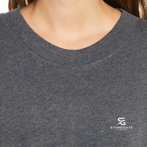 Sudadera Vintage de Cuello Alto para Mujer, de Algodón, Holgada, de Manga Larga, Estilo Casual y Urbano, Top 2026 - Product Image 5