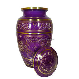 Urnes funéraires en laiton de style américain de haute qualité pour cendres humaines et animales, gravées et peintes sur marbre, fournisseur d'urnes funéraires pour adultes - Product Image 5