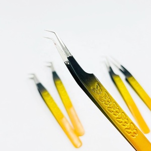 แหนบปลายแหลมสำหรับต่อขนตาปลอมแหนบปลายแหลมทำจากสเตนเลสสตีลคุณภาพสูง - Product Image 4