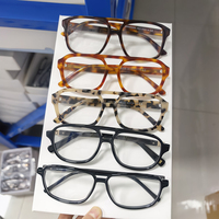 Monture Optique Épaisse en Acétate Légère et Confortable Style Vintage – Lunettes de Vue Tendance – En Stock – Offre Spéciale