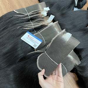 Extensions de cheveux humains vietnamiens de qualité supérieure, fermeture en dentelle et frontal en dentelle HD transparente, taille 5x5 4x4 - Product Image 6