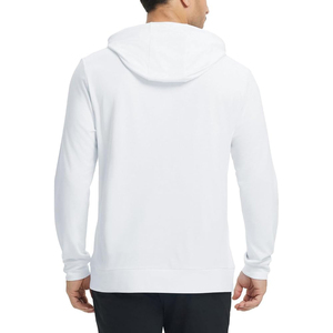 Sudadera Deportiva con Capucha para Hombre, Ajustada, para Fisicoculturismo, Gimnasio, Entrenamiento, Atlética, de Algodón y Elastano, Elástica - Product Image 3