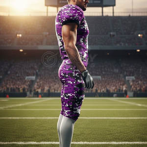 Uniforme de Fútbol Americano de Estilo Moderno, Sublimado, Tela Ligera, Ideal para Práctica y Juego - Product Image 5