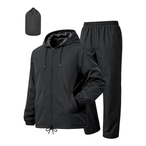 Combinaison de pluie pour aventures en plein air, légère, imperméable, vêtements professionnels, fabrication en usine - Product Image 1