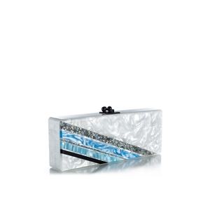 Pochette de soirée élégante en résine haut de gamme pour femmes, vaisselle et décorations de fête - Product Image 2