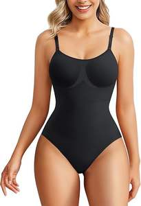 ชุดกระชับสัดส่วนผู้หญิง บอดี้สูทไร้ตะเข็บ น้ำหนักเบา ควบคุมหน้าท้อง กางเกงกระชับสัดส่วน ระบายอากาศ ยกกระชับสะโพก แบบเต็มตัว OEM - Product Image 3