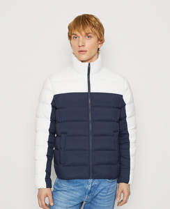 Venta al por mayor de invierno de los hombres de la burbuja Lisa acolchada abajo Puff Coat Puffer Jacket para los hombres al aire libre de alta calidad de estilo de moda de talla grande - Product Image 2