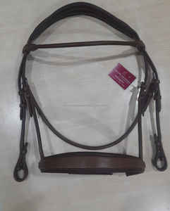 Brida de caballo de cuero Premium de alta calidad, banda decorativa para la frente y la nariz - Product Image 5