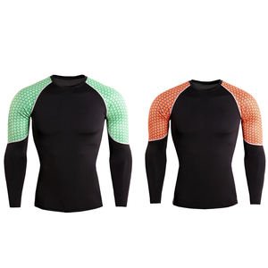 Rashguards Unisex de Manga Larga de Alta Calidad para MMA, UPF50, Diseño Sublimado Personalizado, Logotipo Frontal, para Adultos, Fitness - Product Image 5