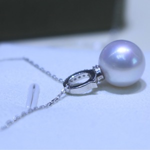 Collar de Perlas de Agua Dulce Akoya de Cielo Estrellado, 3-3.5mm7-7.5mm, Alta Calidad de Luz, Collares de Perlas de Calidad - Product Image 3