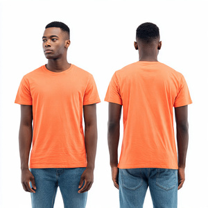 T-shirt d'été à manches courtes pour homme, de haute qualité, léger, col rond, t-shirts pour homme, 100% coton polyester, t-shirts pour homme - Product Image 4
