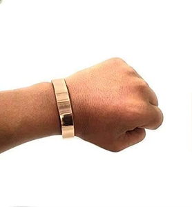 Brazalete de Metal de Latón Indio Hecho a Mano, Estilo Único, Brazalete de Moda con Perla para Fiesta o Regalo, de la India - Product Image 4