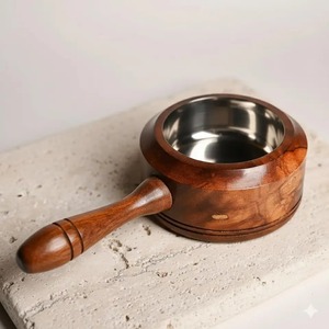 Quemador de Incienso de Madera Hecho a Mano, Difusor de Aceites Esenciales, Lámpara Ecológica, Decoración Religiosa para el Hogar, Spa, Hotel, Venta al Por Mayor - Product Image 3