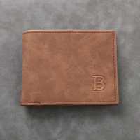 Dompet Kulit Pria Gaya Eropa Premium dengan Perlindungan Anti Maling, Kulit Ultra Halus, Desain Ramping, Tahan Lama untuk Penggunaan Bisnis
