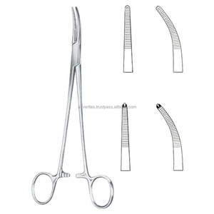 Pinzas Adson Rectas y Curvas de 18.5 cm, de Acero Inoxidable, Manuales, Reutilizables, Instrumentos Quirúrgicos |   Portaagujas A-1 VERITAS - Product Image 6
