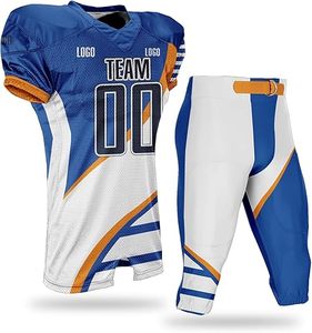Uniforme de Fútbol Americano de Manga Corta, Transpirable, 100% Poliéster, Resistente, para Adultos, Ecológico, Marca Privada - Product Image 4