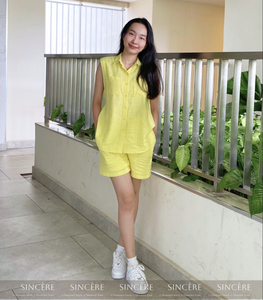 Camisa mezclada de lino sin decoloración, buena calidad sin encogimiento de la fábrica del fabricante de Vietnam OEM ODM - Product Image 2