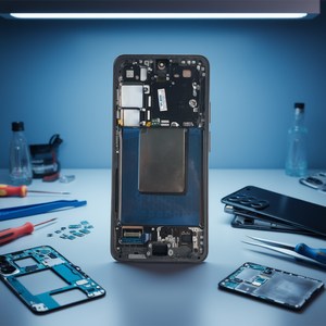 Écran tactile LCD noir d'origine avec cadre pour Samsung Galaxy S24 S921 Téléphone mobile - Product Image 2