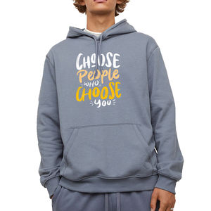 Sweat-shirts à capuche imprimés DTG pour hommes, manches longues, vente chaude, streetwear décontracté, vêtements d'hiver tendance, personnalisables, sweat-shirt à capuche imprimé DTG pour hommes - Product Image 1