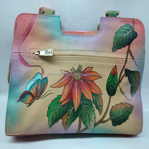 Sac à main en toile à la mode pour femmes filles sac fourre-tout imprimé Lady Style pour Shopping livres voyage Floral sac à bandoulière - Product Image 5