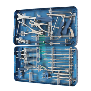Juego de Instrumentos Quirúrgicos Ortopédicos para Columna Lumbar de Acero Inoxidable Manual de Alta Calidad, Certificado CE, HASNI SURGICAL HS-1406 - Product Image 4