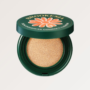 Mini base de maquillaje en cojín Brukesia Skin Enhancer Matte Cushion No 1 Pale Peach, base de maquillaje en cojín hidratante. - Product Image 2
