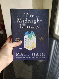 The Midnight <b>Library</b> by Matt Haig Adult Education <b>Book</b> Paperback English - Product Image 1
