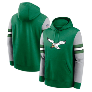 Nouveau design BLACK LAND INDUSTRIES BLI-1492 Sweat à capuche pour homme '47 for Green Philadelphia Double Header Blitz Throwback Cornerback - Product Image 2