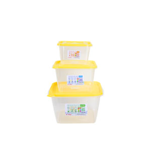 3200ml Square Classic Design Airtight Food Container Large Lunch <b>Box</b> BPA Free Kitchen <b>Storage</b> - Product Image 1