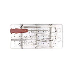 Kit de chirurgie orthopédique vétérinaire DC PK 73 – Ensemble d'instruments personnalisés de pointe pour l'extraction de vis cassées, manuel inclus, pour chevaux et chiens - Product Image 2