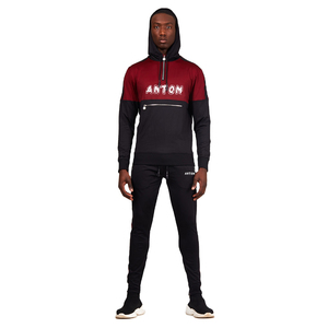 Ensemble de survêtement décontracté pour homme de haute qualité : sweat-shirt à col zippé, pantalon multipoches et veste à capuche - Product Image 2