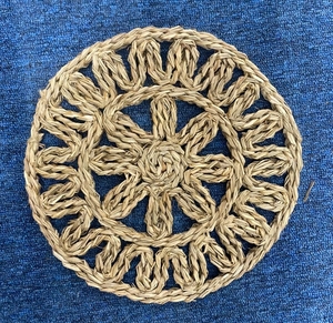 Mantel Individual Clásico de Pasto Marino, Tejido a Mano, Aislante del Calor, Decoración Sostenible para el Hogar, Producto Popular en el Mercado Global para Exportación - Product Image 2