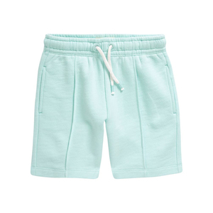 Shorts Bermuda en coton blanc pour homme, taille élastique, décontractés, respirants, tricotés, couleur unie, style jogger - Product Image 2