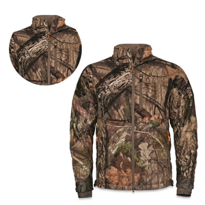 GRACE <b>SIGN</b> Unisex Polyester Lined Assault Waterproof Winter Hunting Jacket Windbreaker Camouflage Print Full Sleeve Lightweight - Product Image 3