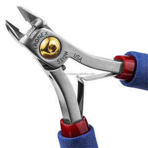 Tronex 5312W - Cortador de Alambre Duro de 4.5 Pulgadas, Cuerpo de Aleación de Tungsteno, Mini Alicates Ovalados de Corte Recto, Herramienta de Corte de Alambre Duro de Alta Calidad para Joyería - Product Image 3